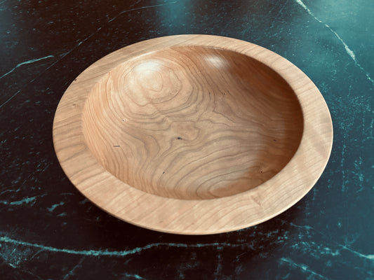 12.25" Broad Rim Cherry Bowl