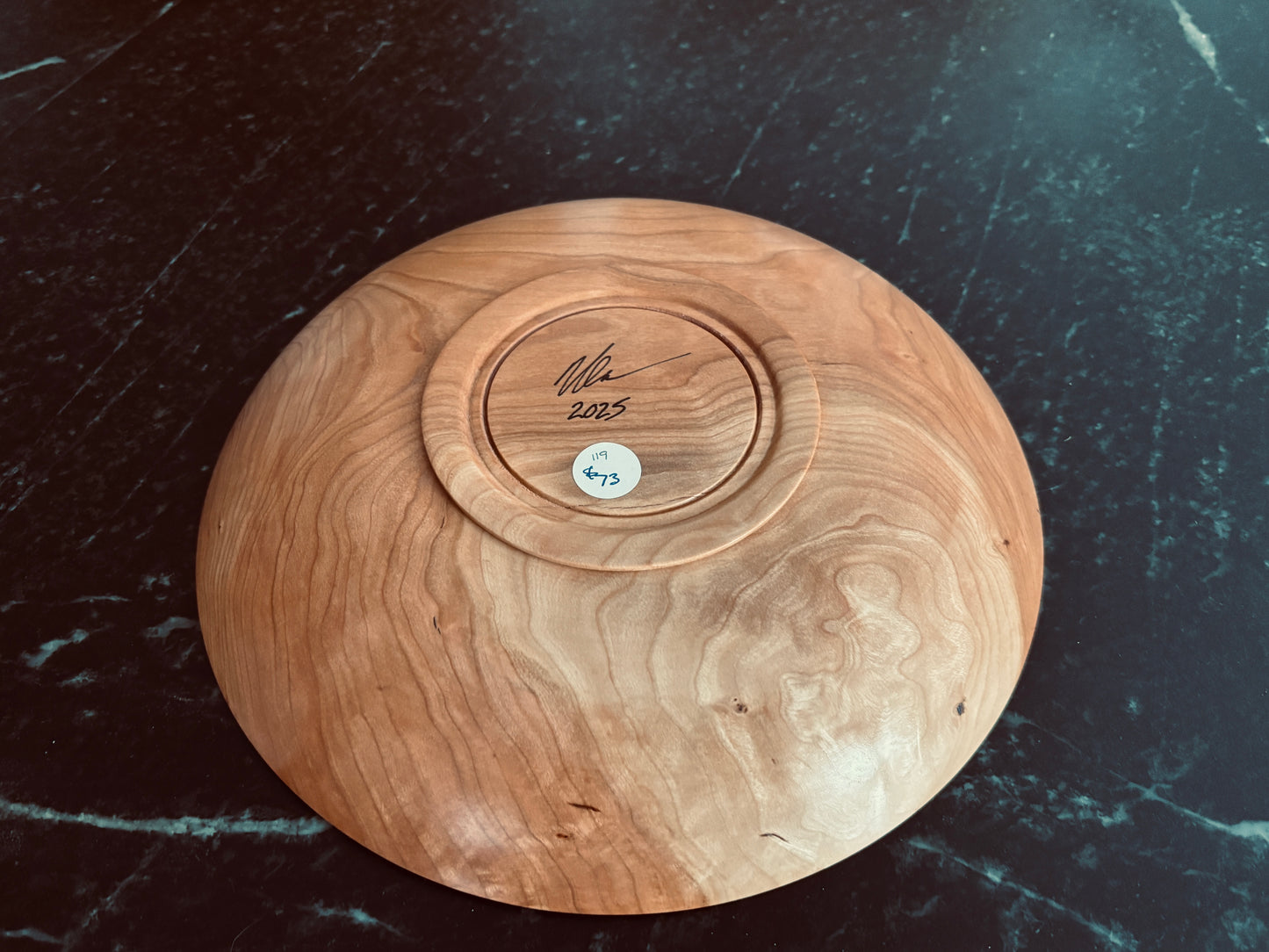 10.5" Shallow Cherry Bowl