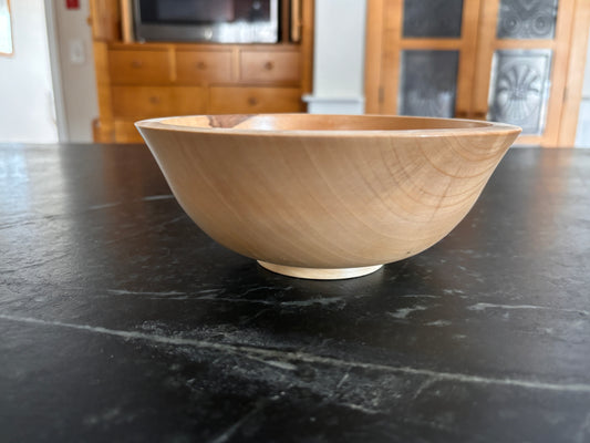 7" Decorative Maple Bowl