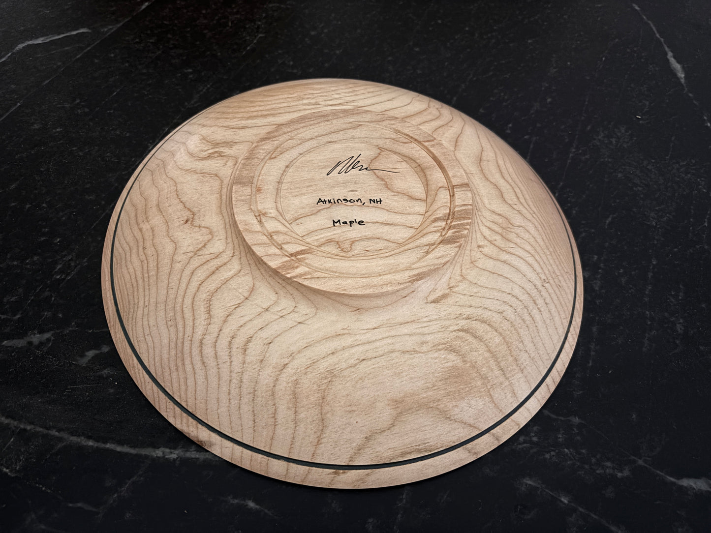 12" All-purpose Maple Bowl