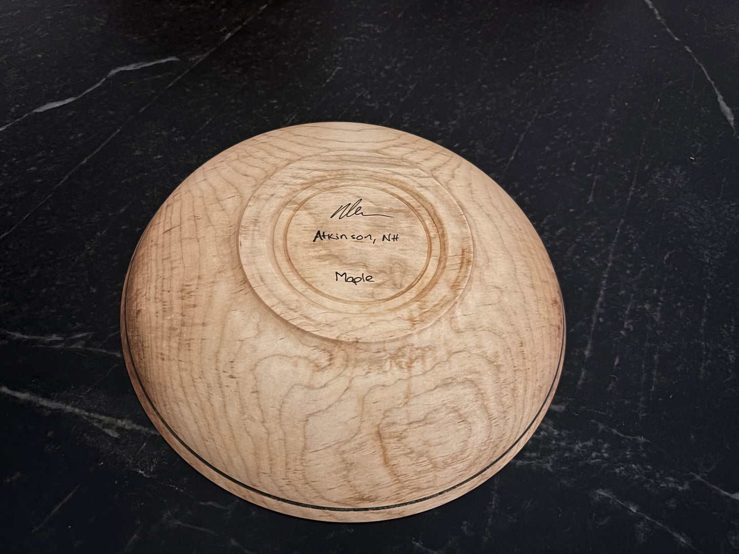 12" All-purpose Maple Bowl