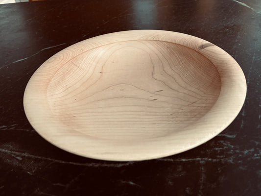 Our Signature Undercut Rim Bowl in Maple