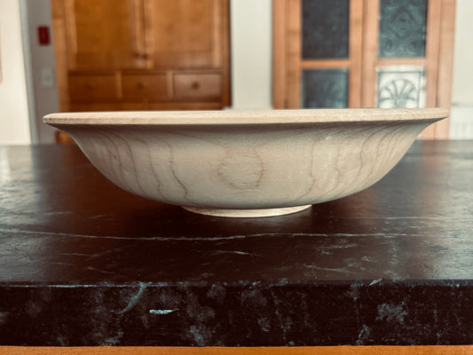 11" Broad Rim Maple Bowl
