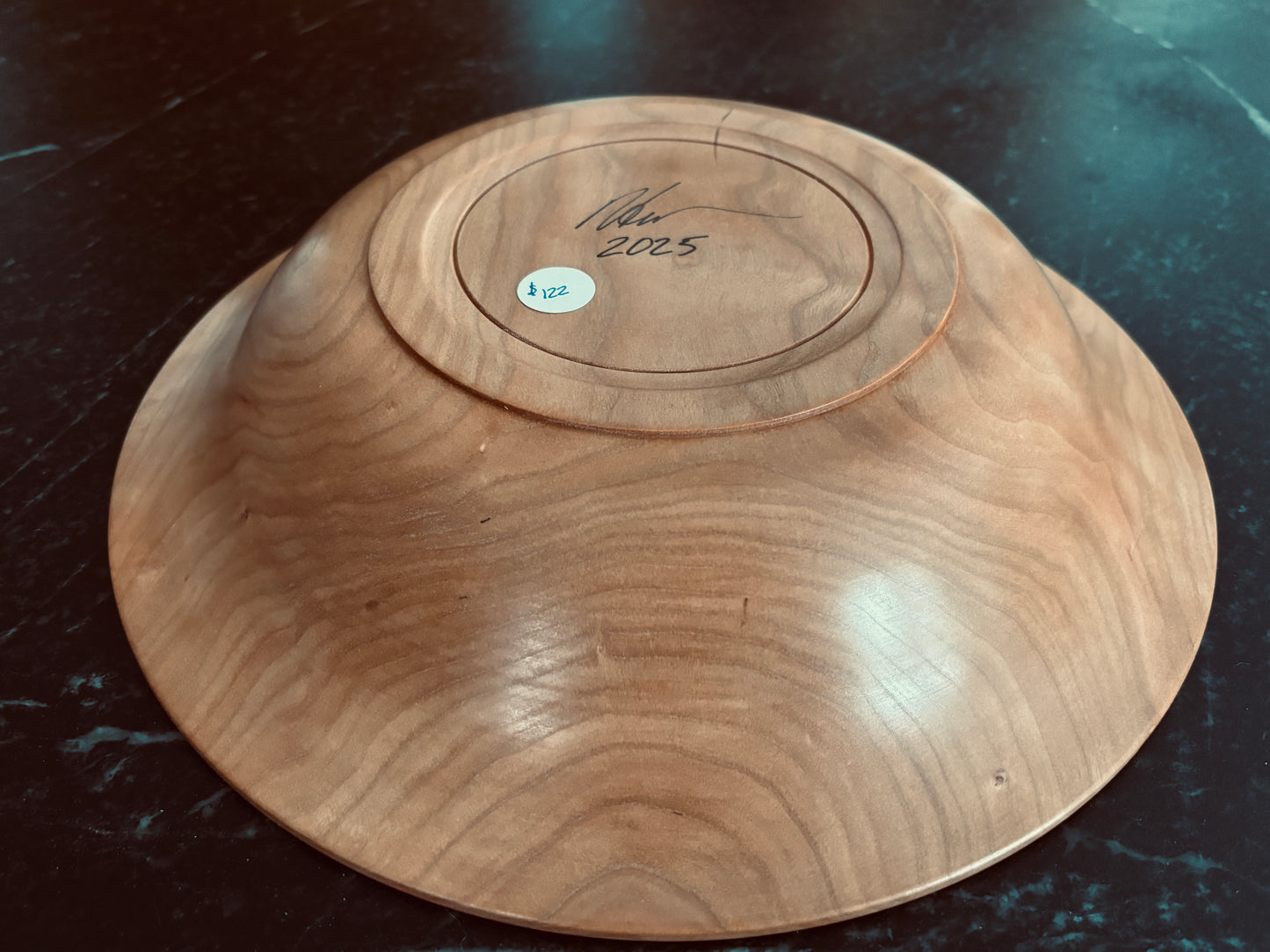 12.25" Broad Rim Cherry Bowl