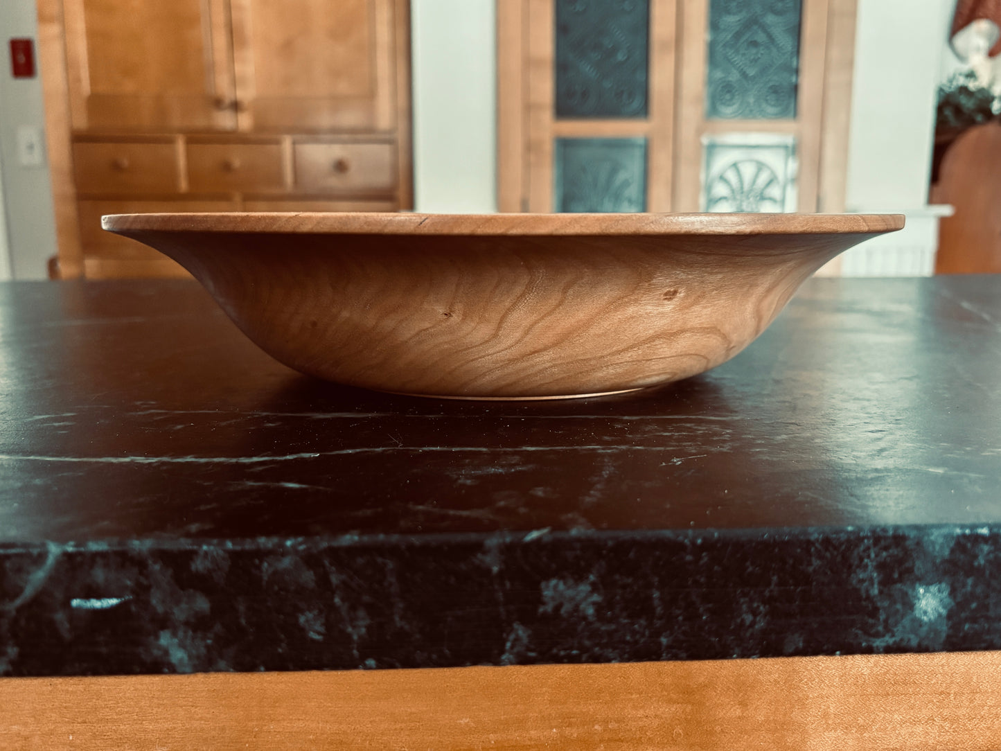 12.25" Broad Rim Cherry Bowl