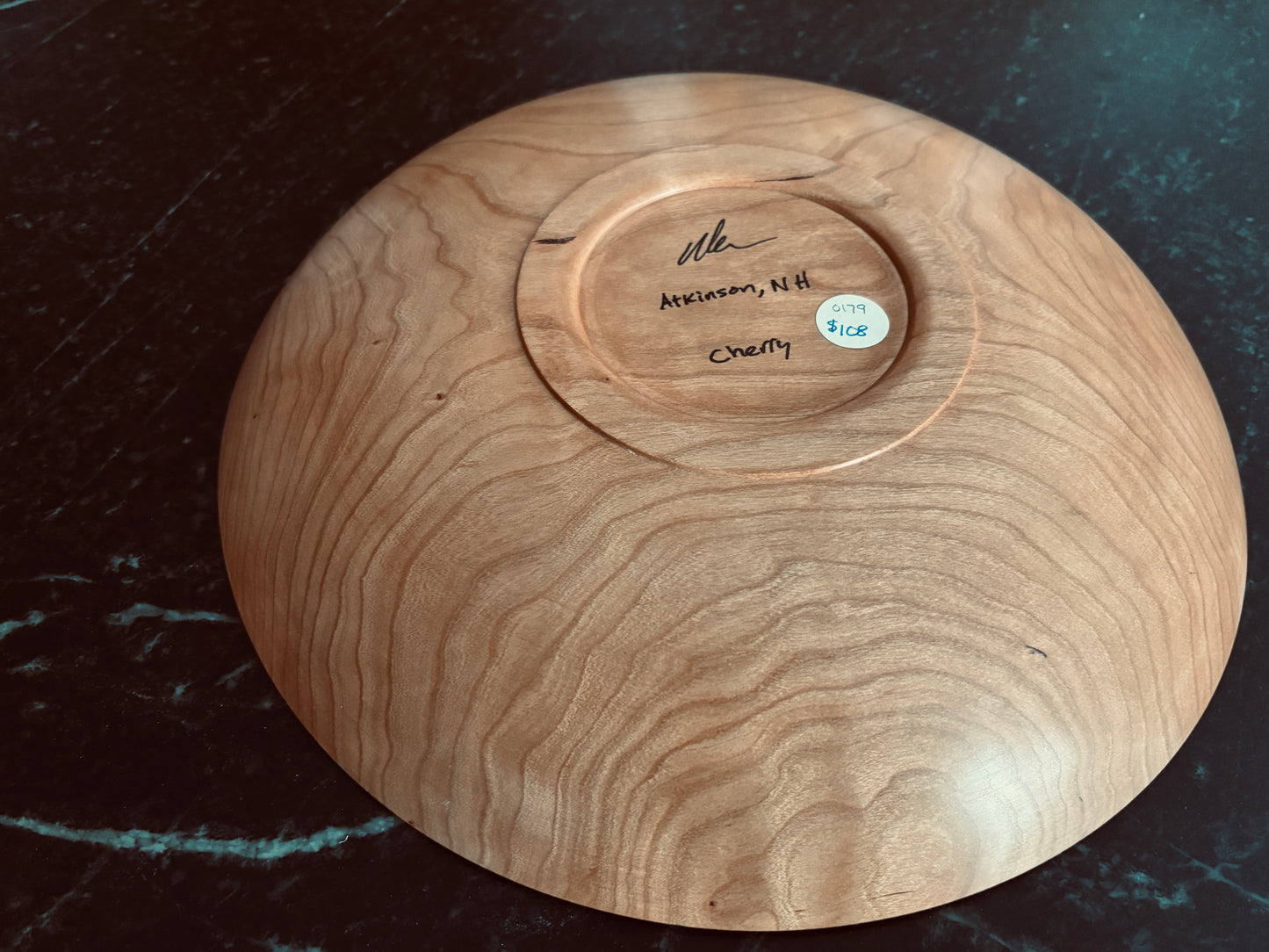 12" Shallow Cherry Bowl