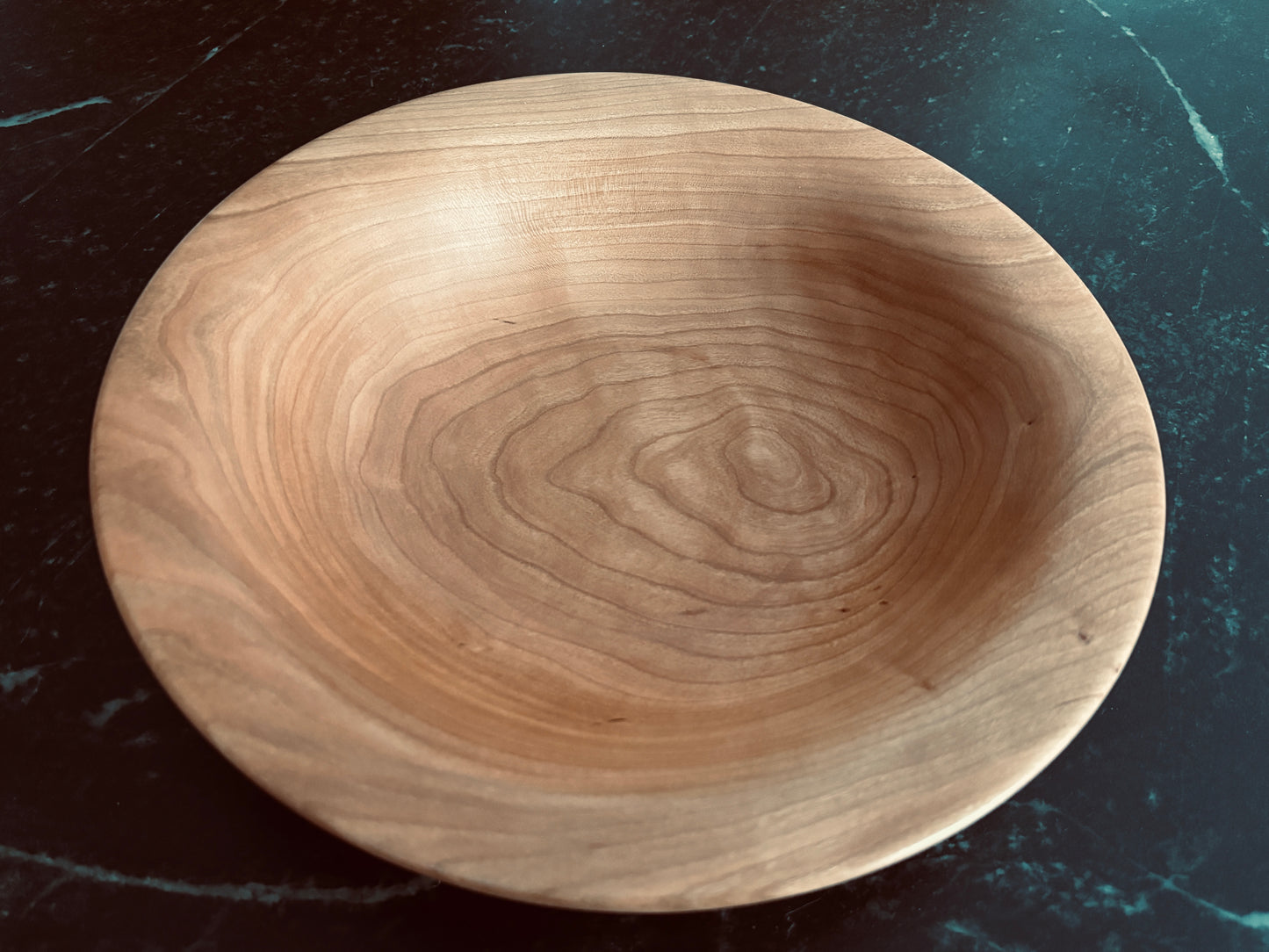 12" Wide Rim Cherry Bowl