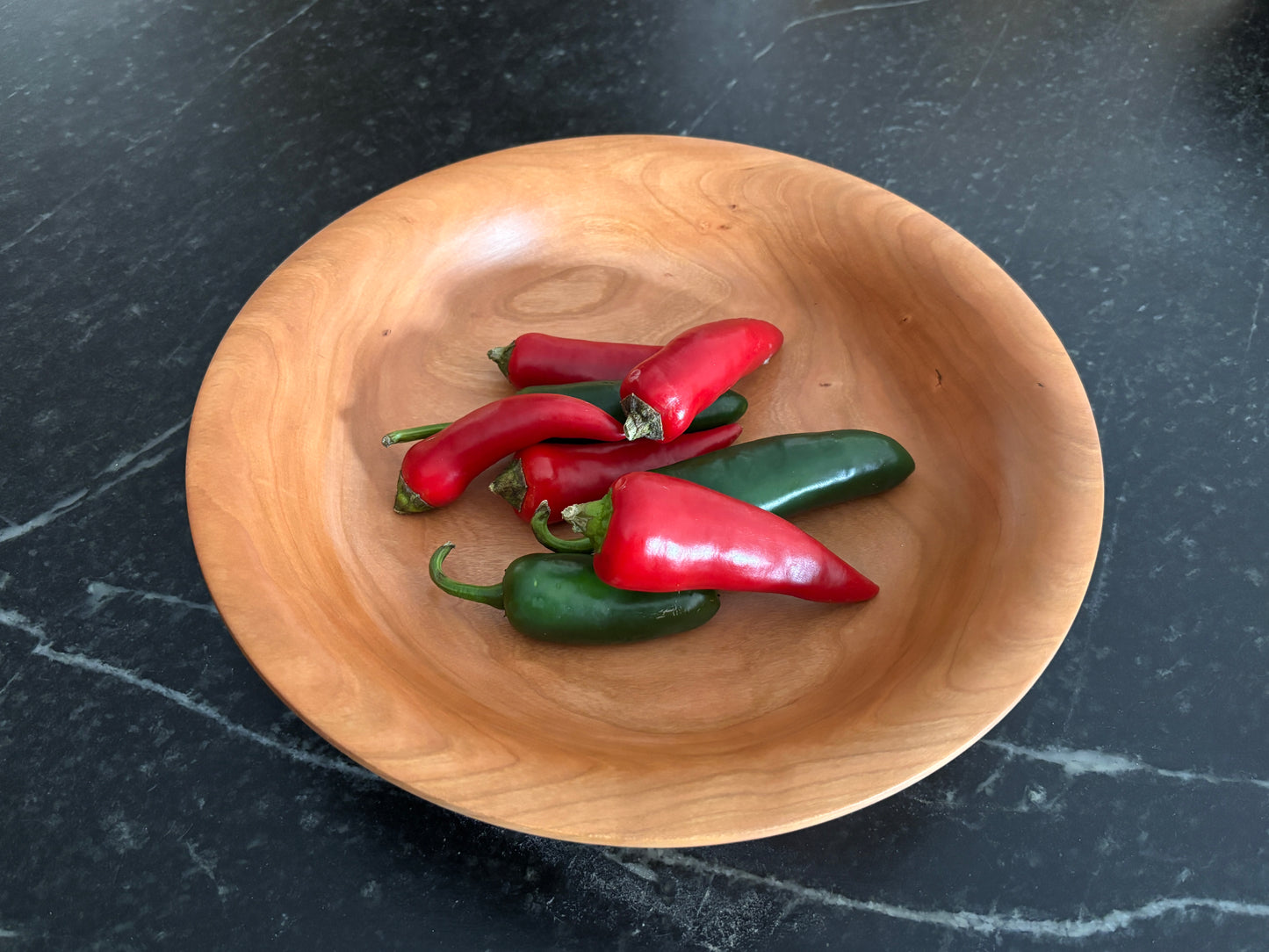 11.75" Wide Rim Cherry Bowl