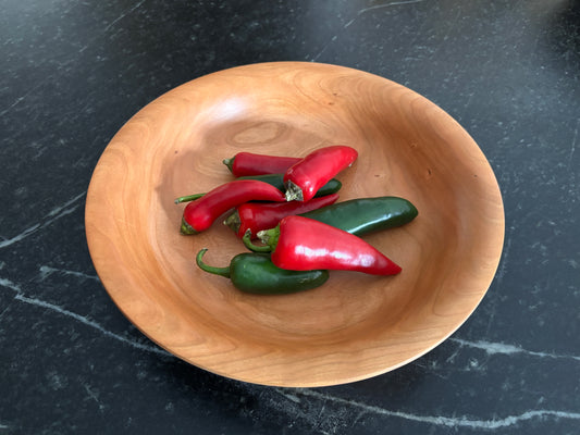 11.75" Wide Rim Cherry Bowl