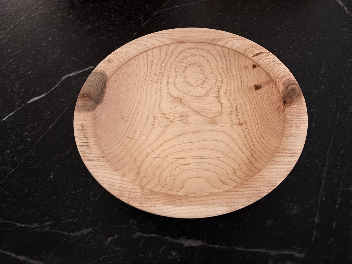 11" Broad Rim Maple Bowl