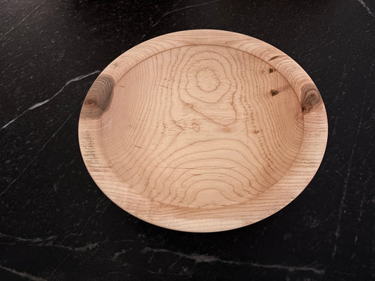11" Broad Rim Maple Bowl
