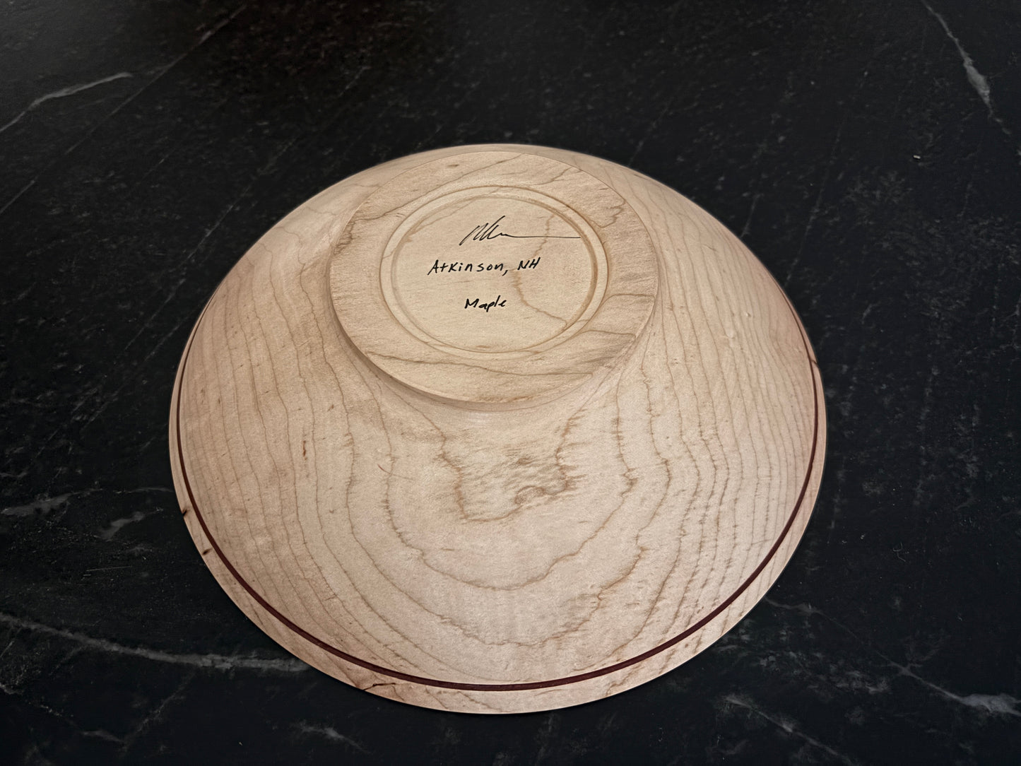 11.5" All-purpose Maple Bowl