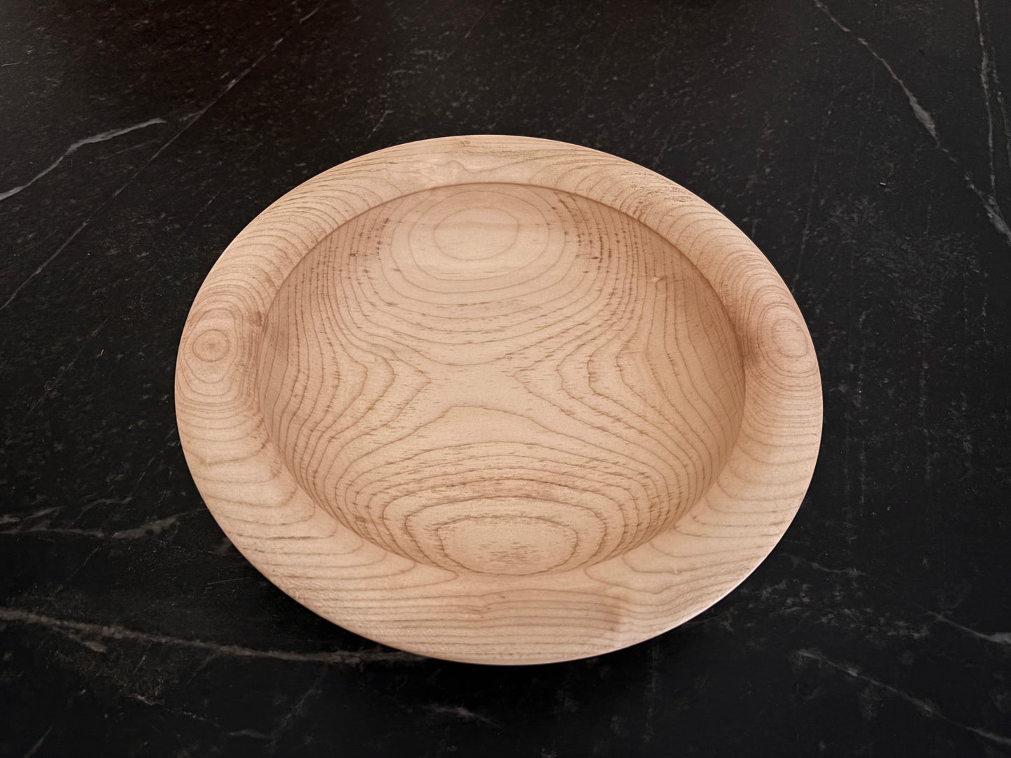 11" Broad Rim Maple Bowl