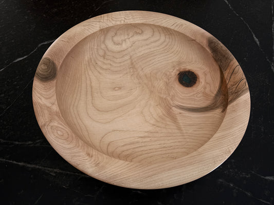 15" Maple and Resin Bowl