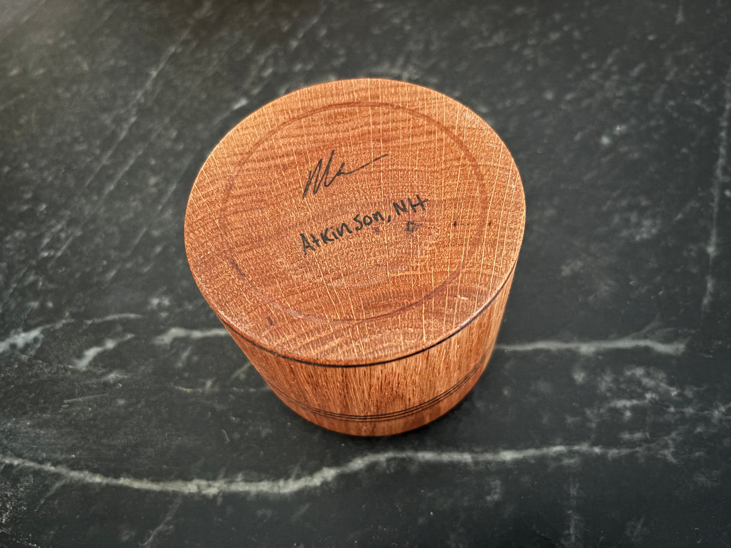 3" Red Oak Canister