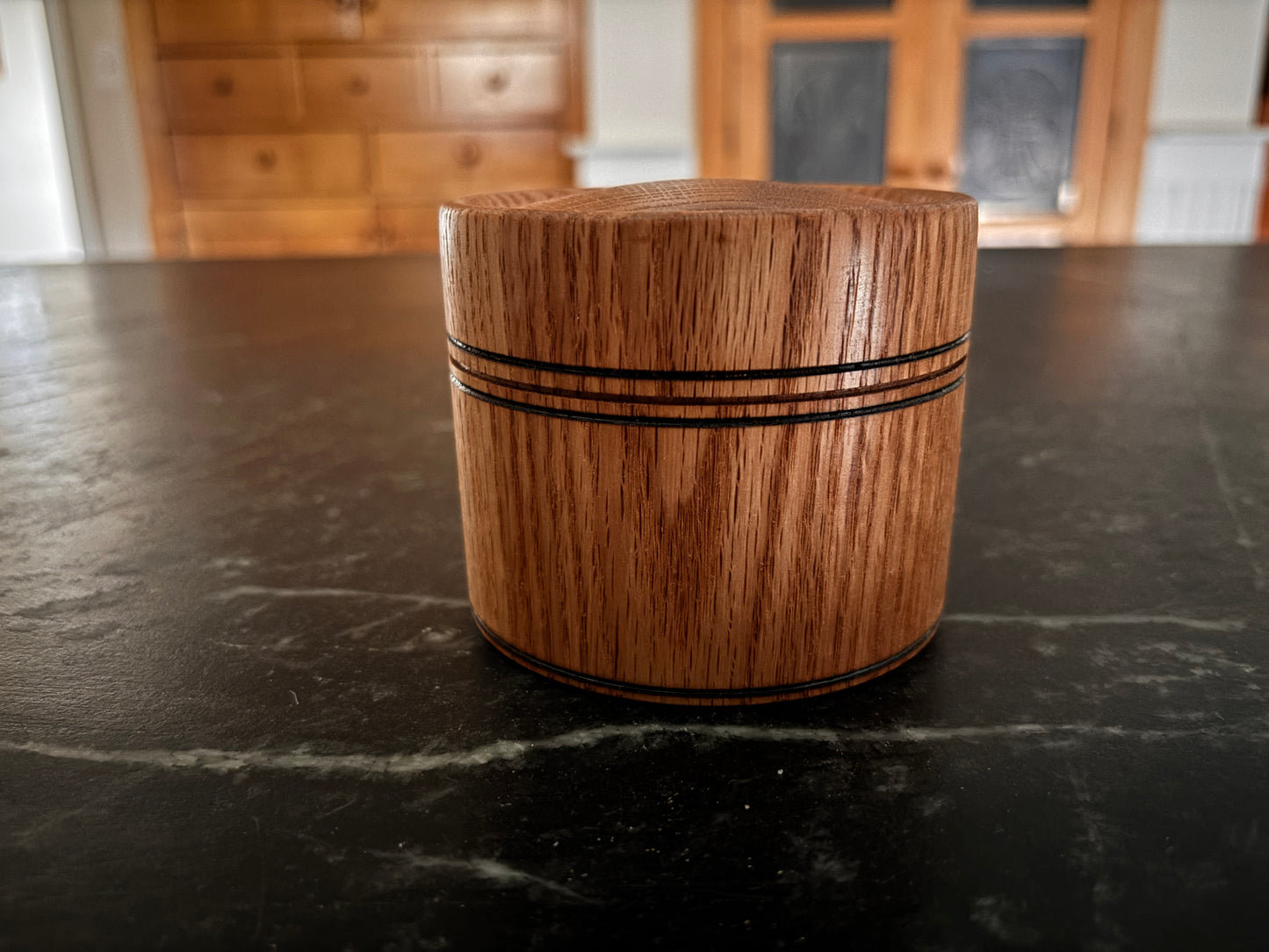 3" Red Oak Canister