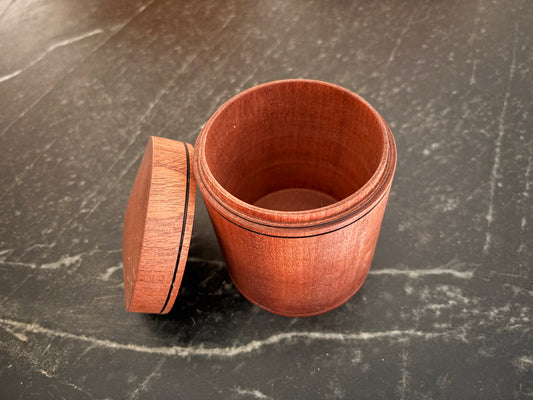 5" Sapele Canister