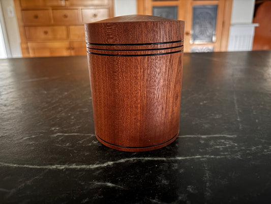 5" Sapele Canister