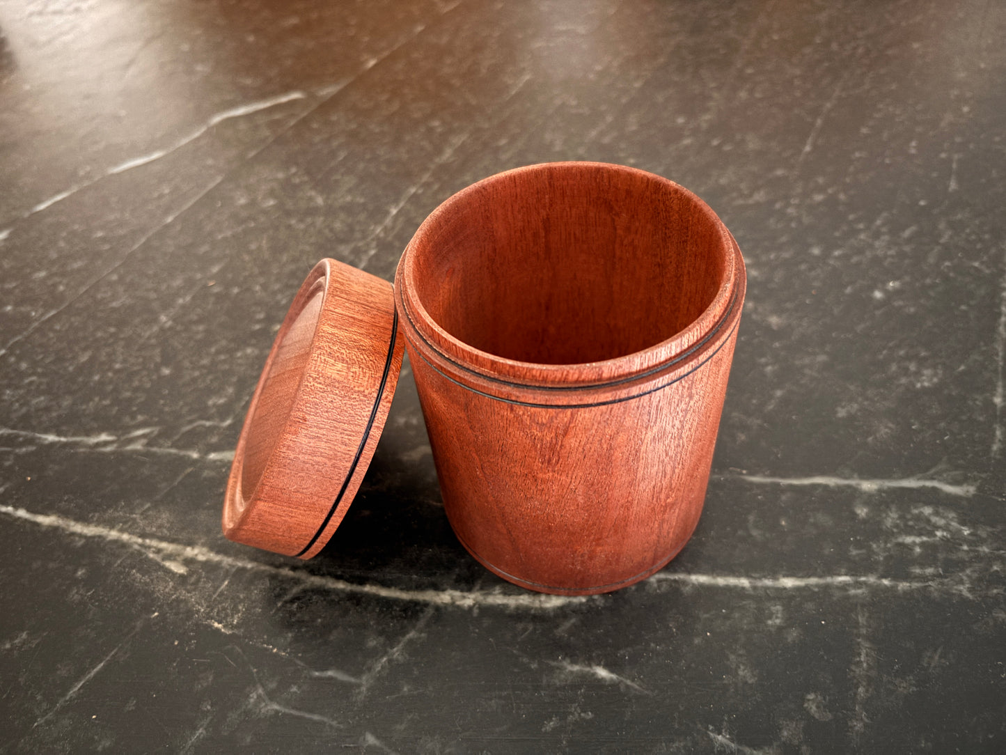 5" Sapele Canister