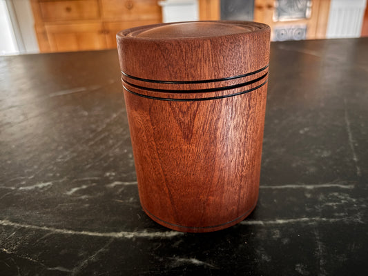 5" Sapele Canister