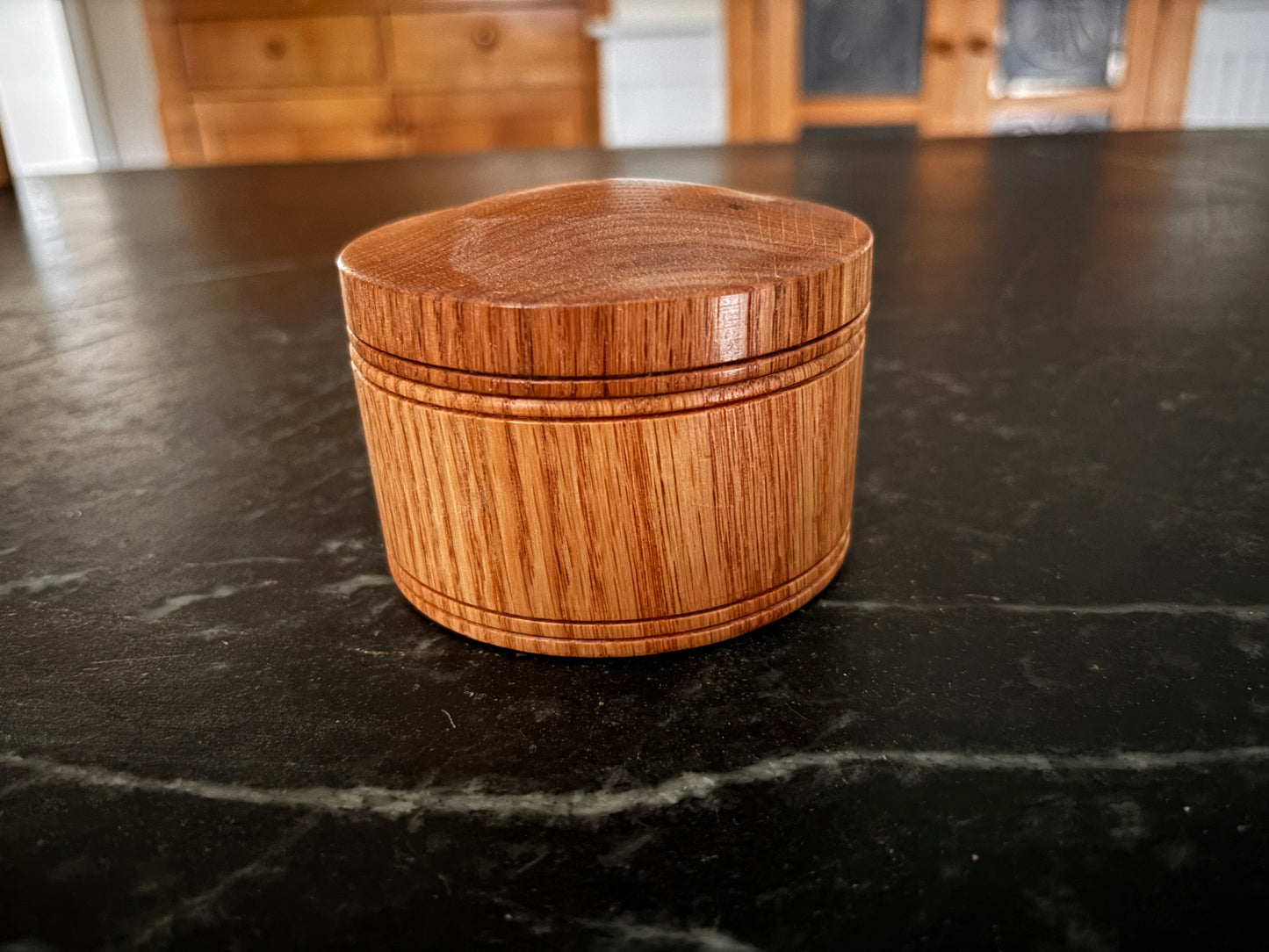 3" Red Oak Canister