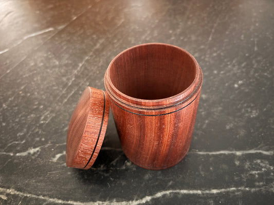 5" Sapele Canister