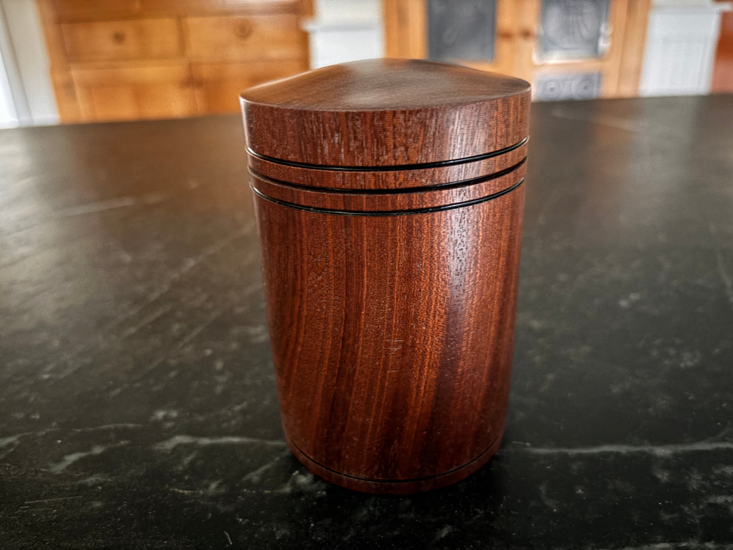 5" Sapele Canister
