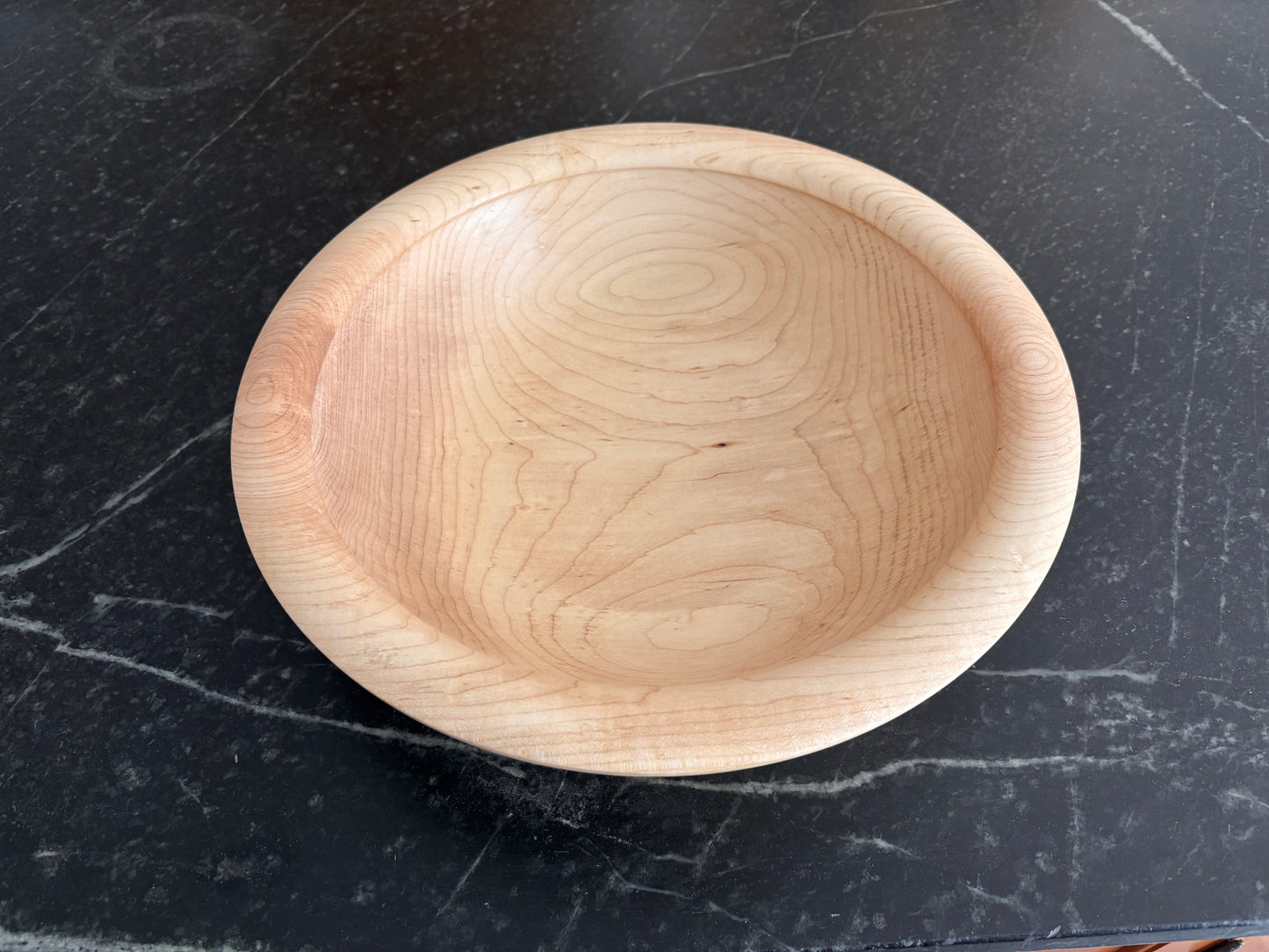 14" Broad Rim Maple Bowl