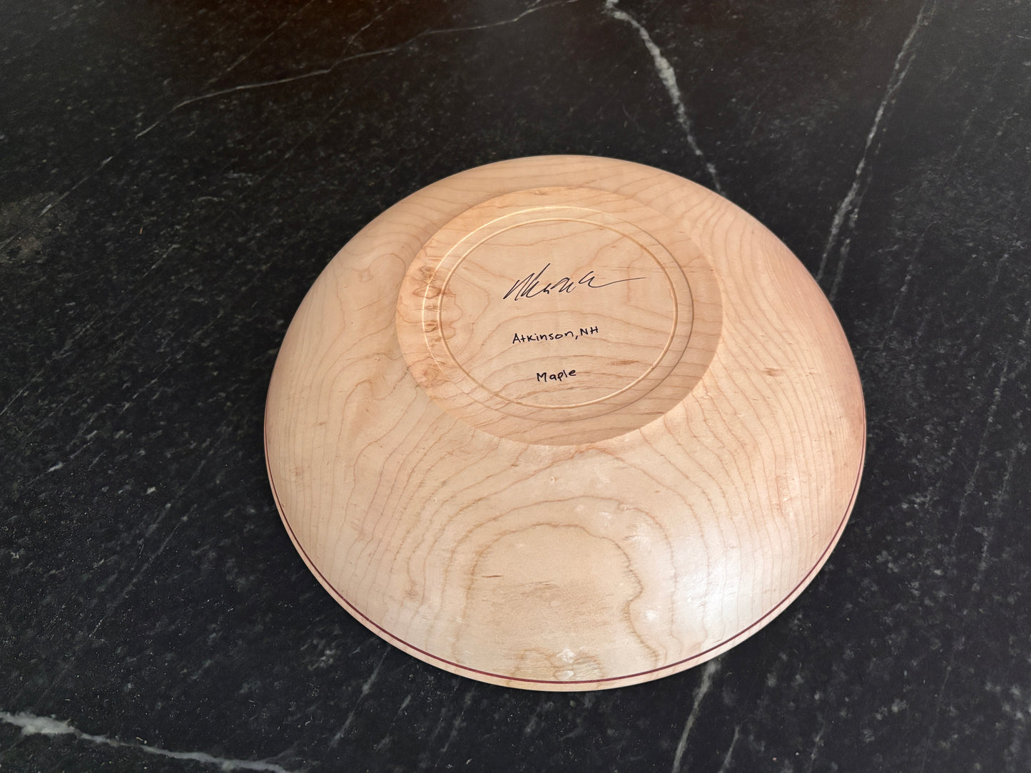 Wabi-sabi Wood Bowl - New Hampshire Maple