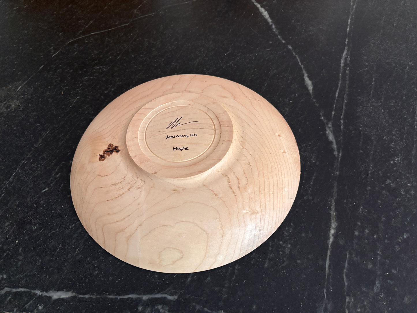 Wabi-sabi Wood Bowl - New Hampshire Maple