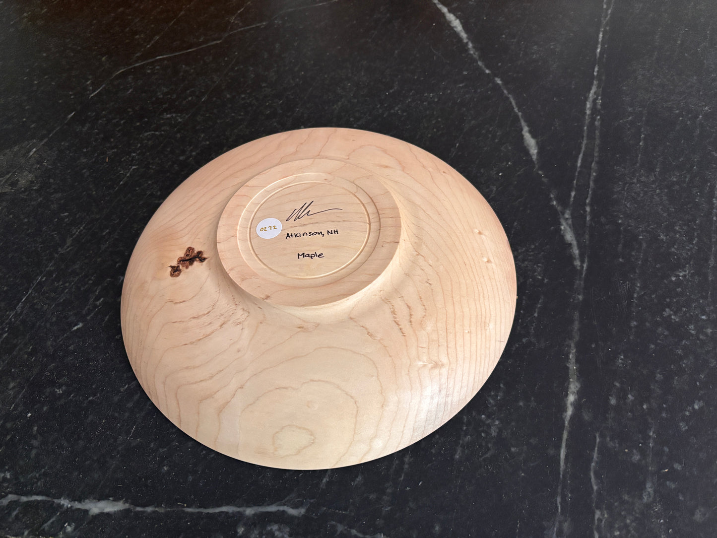 Wabi-sabi Wood Bowl - New Hampshire Maple