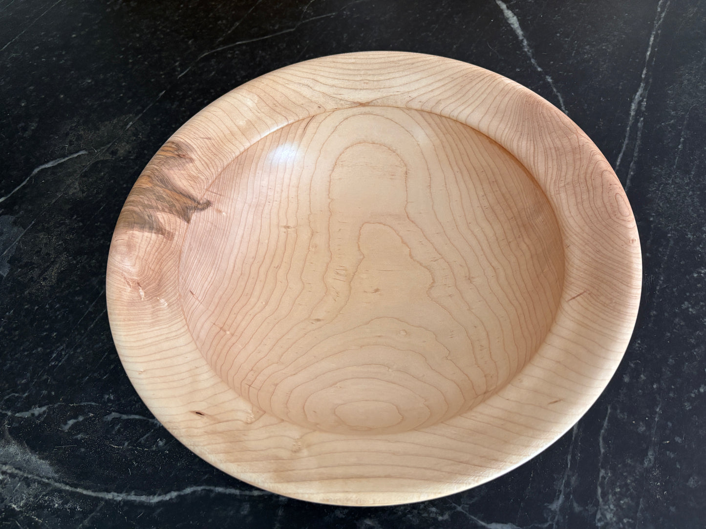 Handmade Wood Centerpiece Bowl - New Hampshire Maple