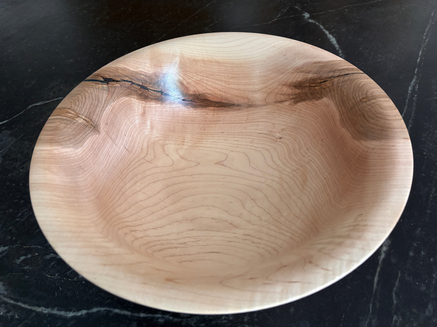 Wabi-sabi Wood Centerpiece Bowl - New Hampshire Maple