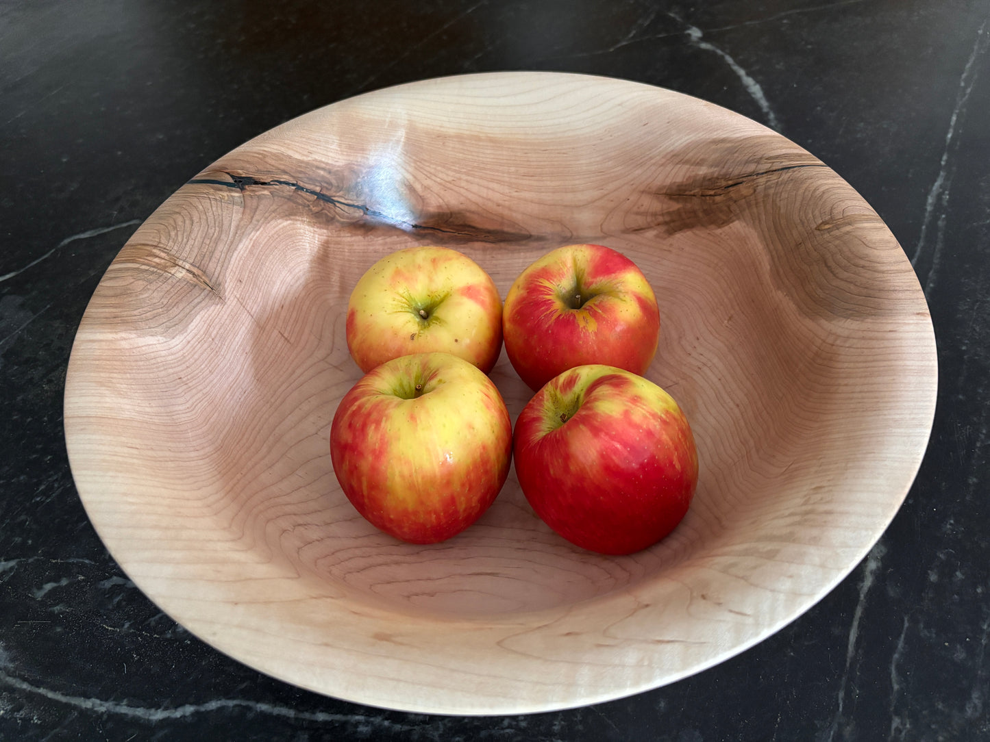 Wabi-sabi Wood Centerpiece Bowl - New Hampshire Maple