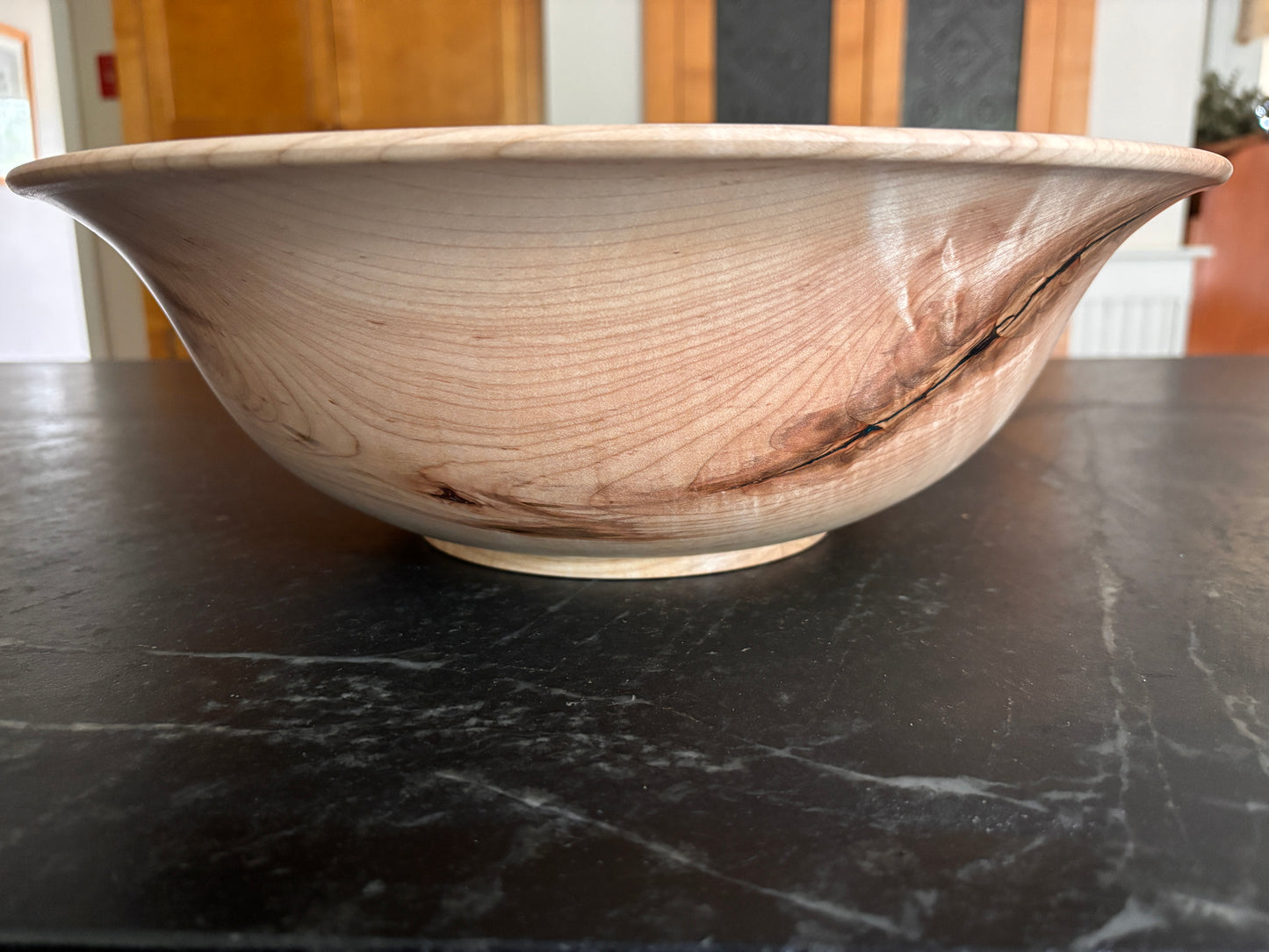 Wabi-sabi Wood Centerpiece Bowl - New Hampshire Maple