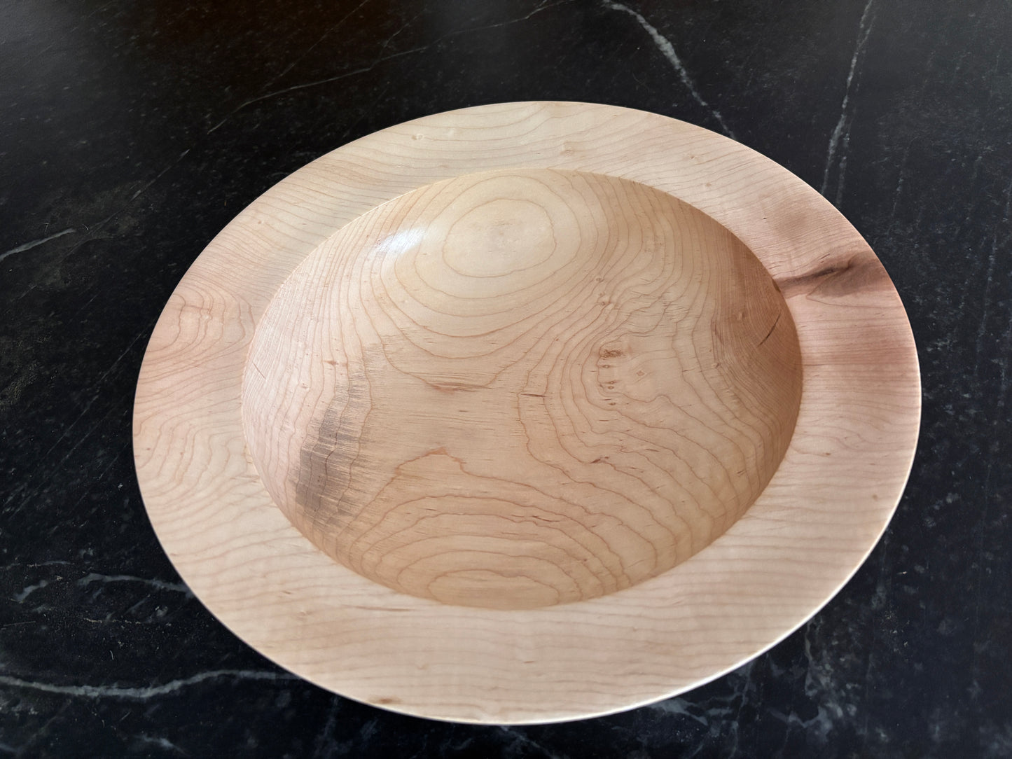 Handmade Wood Centerpiece Bowl - New Hampshire Maple