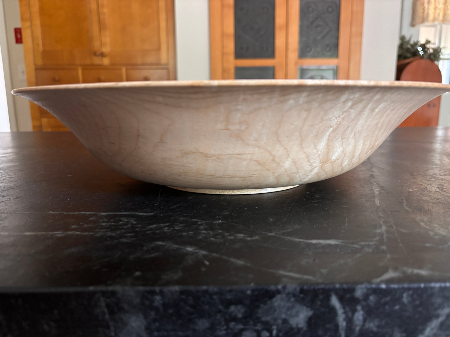 Handmade Wood Centerpiece Bowl - New Hampshire Maple
